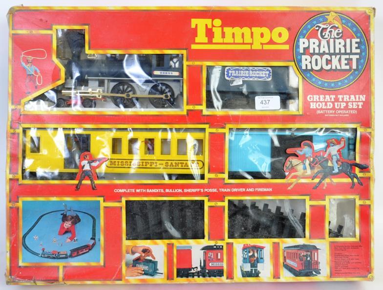 timpo prairie rocket train set