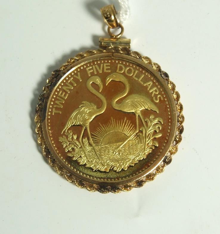 25 dollar gold coin necklace