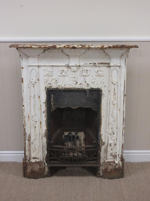 Brightwells A Cast Iron Fireplace In The Style Of Charles Rennie