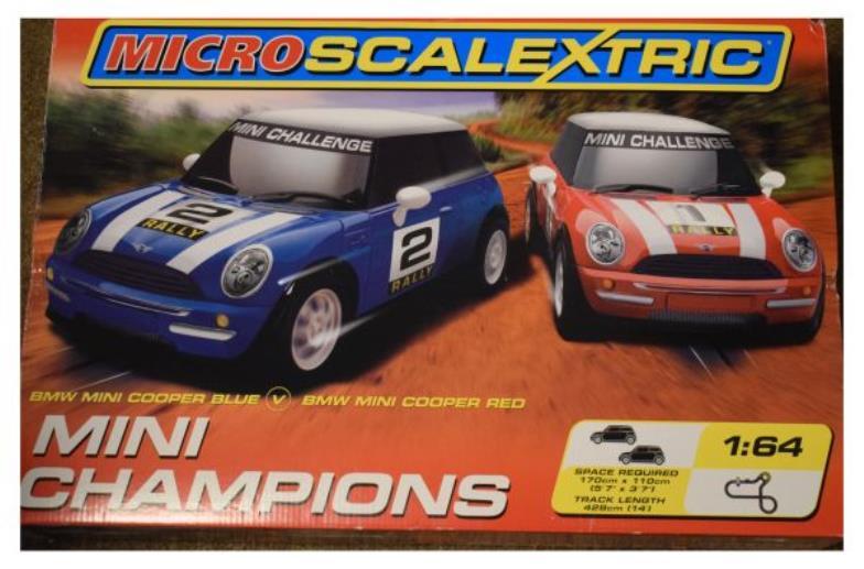 micro scalextric mini champions